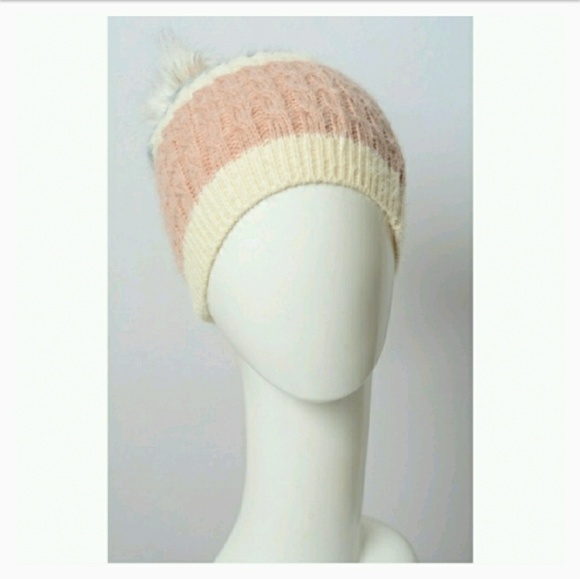 Rose /Gray Beanie - Picture 4 of 4